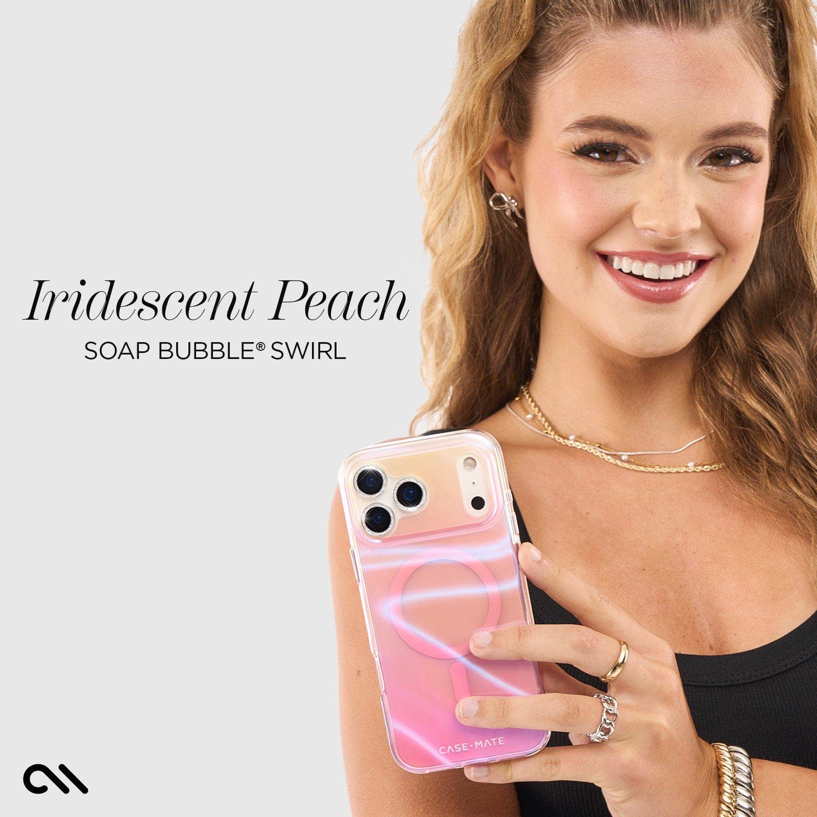 Peach Soap Bubble® MagSafe - iPhone 17 Pro Max: Peach Soap Bubble®