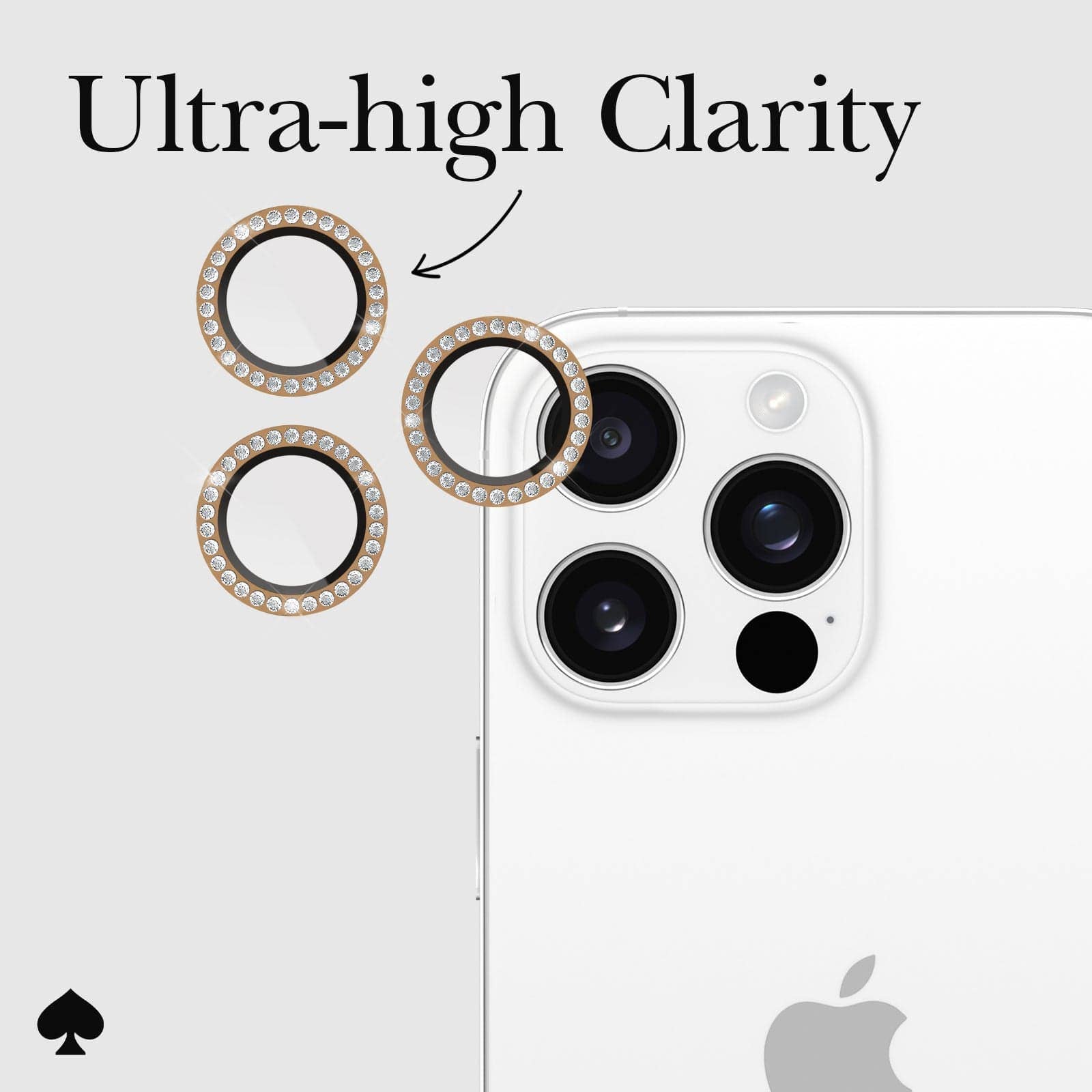 Kate spade new york iPhone 16 Pro/Pro Max Lens Set in Stone: Set In Stone