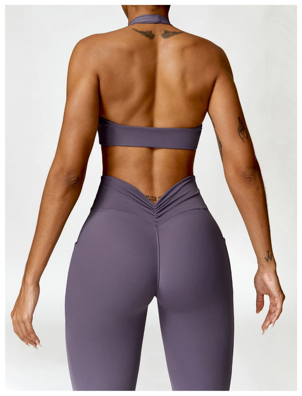 Modern Active Seamless 2-Piece Leggings with Pocket  Activewear Set