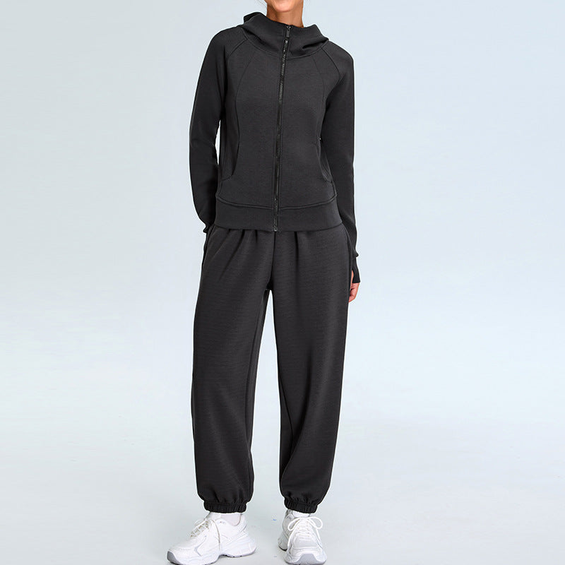 Full-Zip Hoodie and Jogger Set