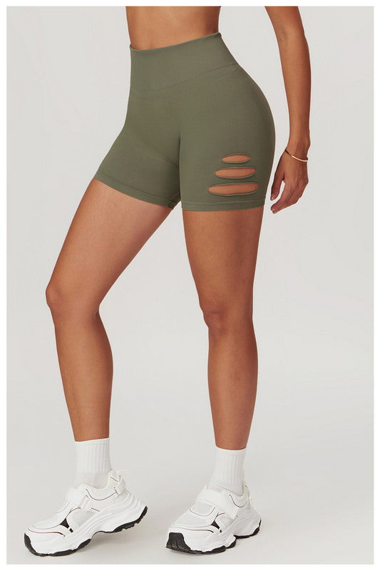 Modern Active High-Waist Yoga Shorts