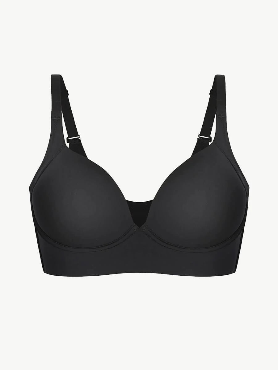 Deep Cup Bra with Shapewear