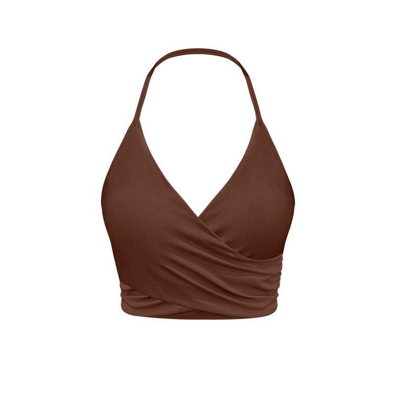 Halter Wrap Sports Top