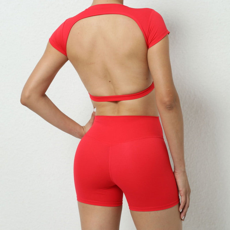 Modern Active Seamless 2-Piece Shorts  Activewear Set