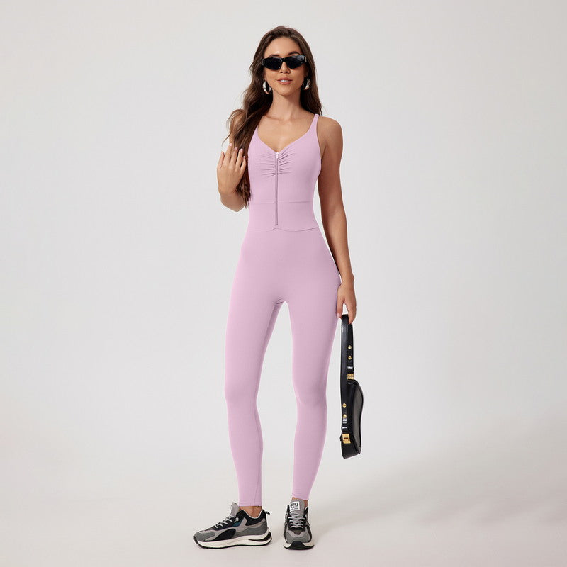 Zip Seamless Jumpsuit