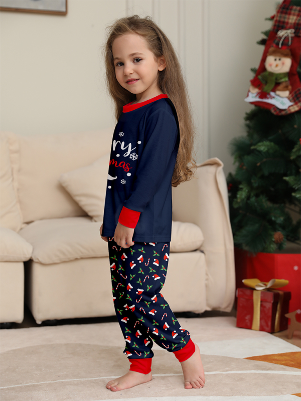 Matching Merry Christmas Santa Print Cozy and Festive Christmas Pajamas for the Whole Family