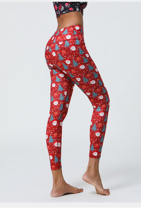 Modern Active Christmas Leggings