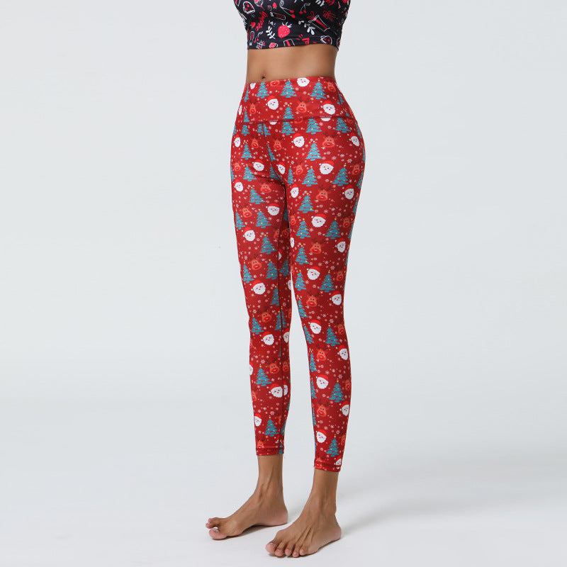 Modern Active Christmas Leggings