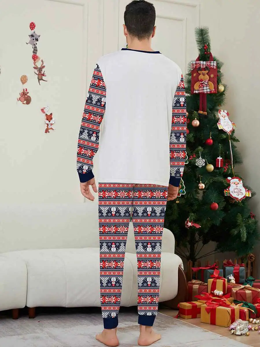 Matching Snowman Cozy and Festive Christmas Pajamas for the Whole Family