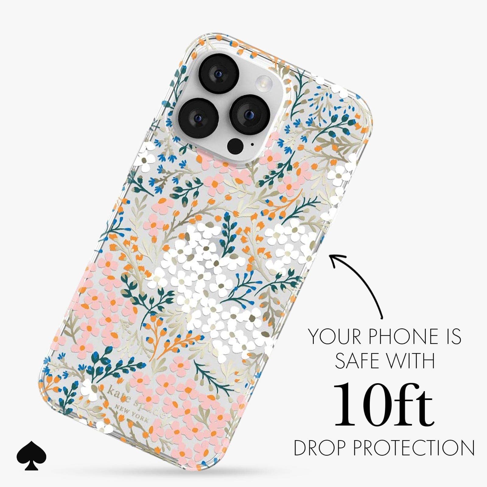 Kate spade new york iPhone 14 Pro Max Multi Floral Rose: Multi Floral Rose