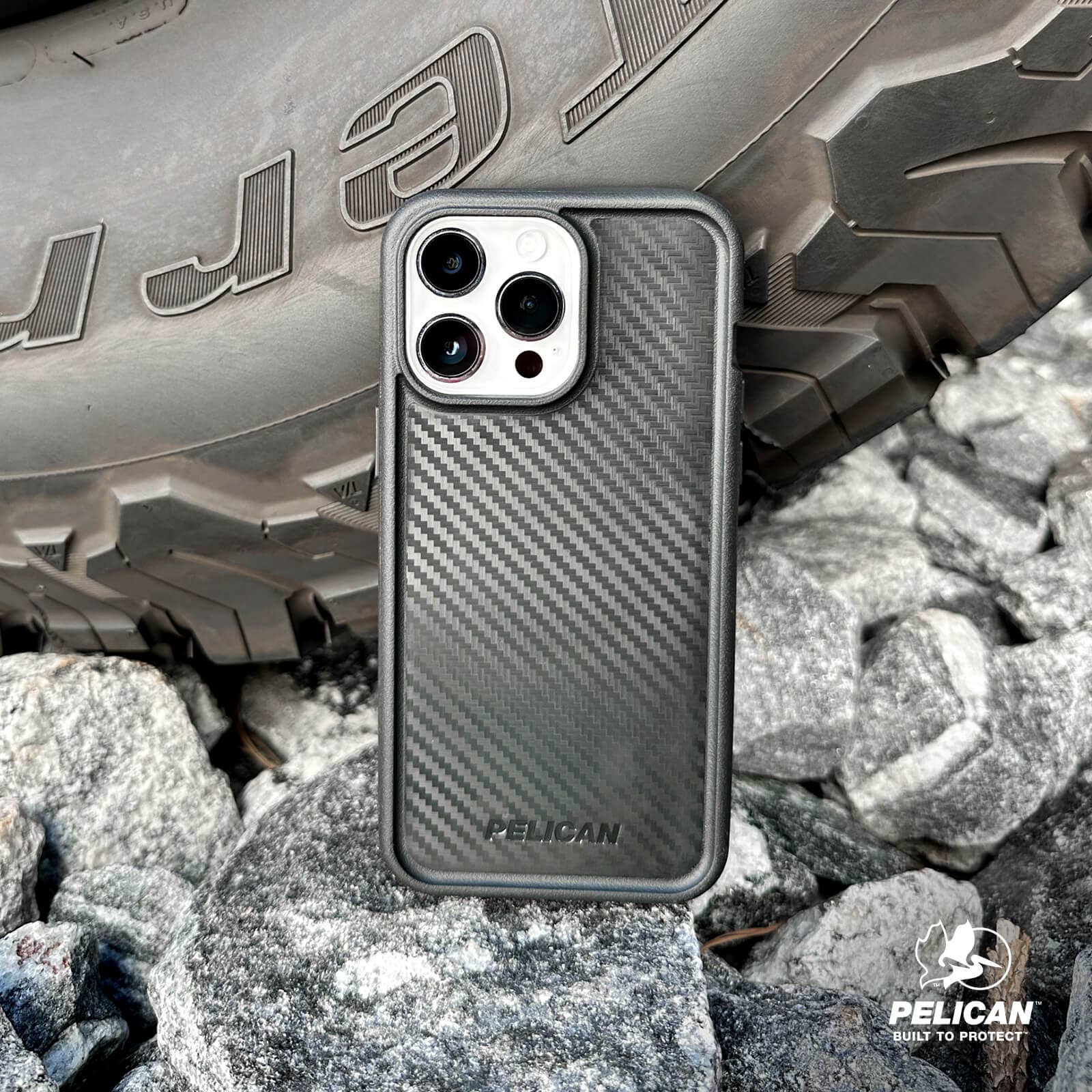 Pelican Protector Carbon MagSafe - iPhone 15 Pro: Carbon