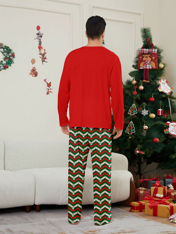 Matching Merry Christmas Print Cozy and Festive Christmas Pajamas for the Whole Family