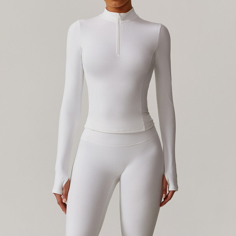 Long Sleeve Half-Zip Sports Vest