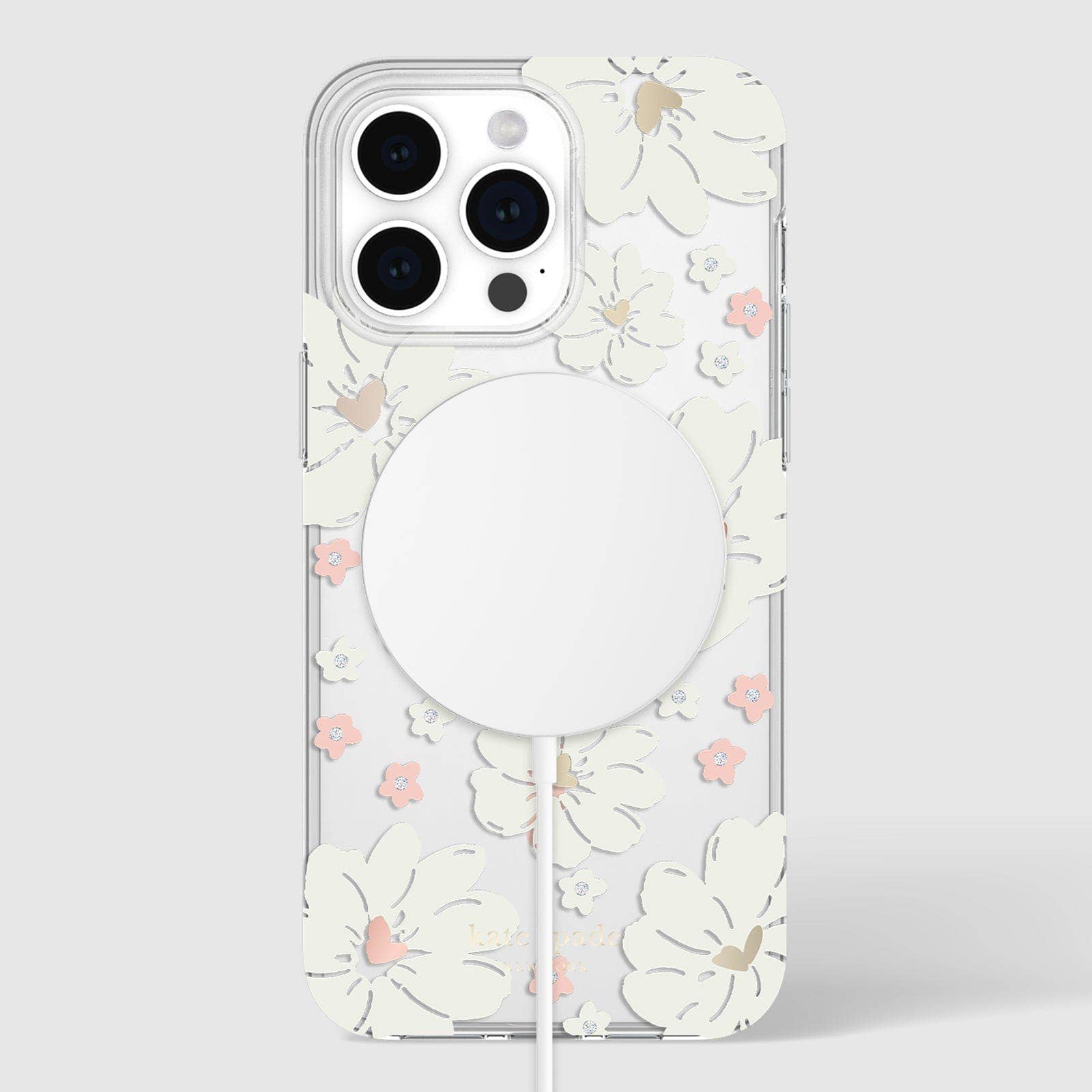 Kate spade new york iPhone 15 Pro Max Classic Peony MagSafe: Classic Peony