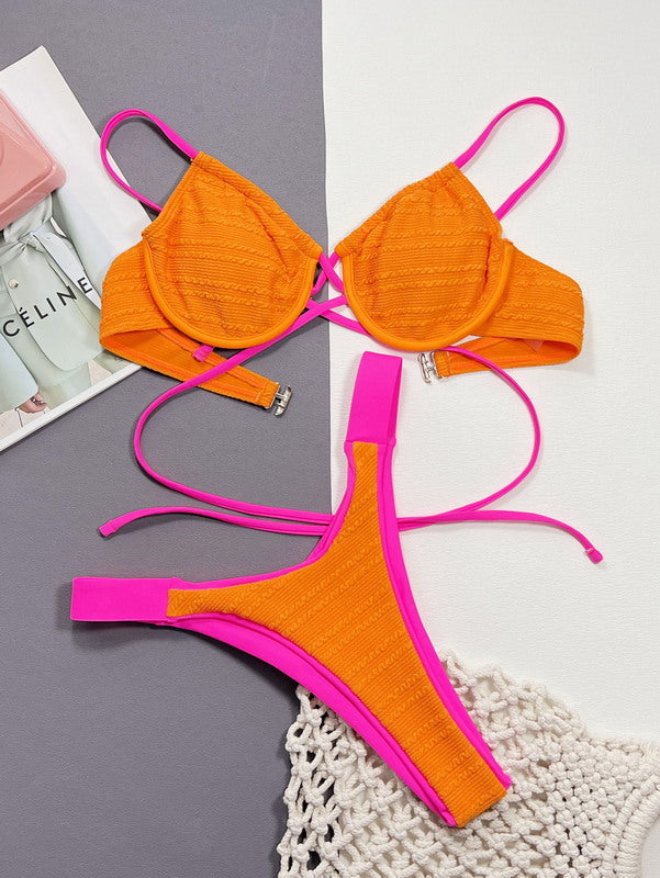 Two-Piece Bikini Swimwear Set