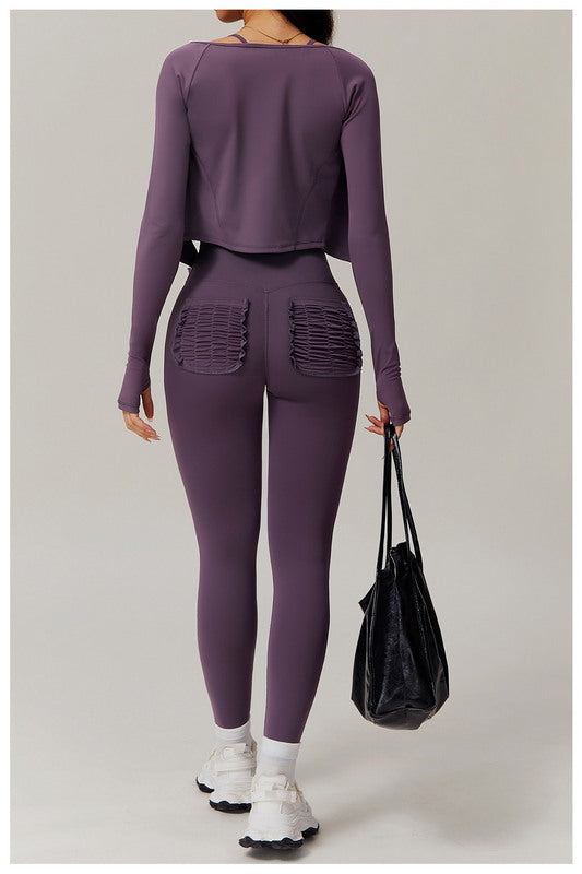 Leggings with Back Pocket