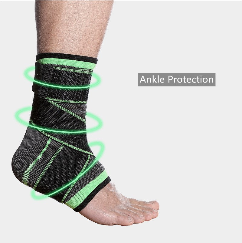  Modern Active 1 PC Ankle Support Protect Brace Strap Achille Tendon Brace Sprain Protect Foot Bandage Outdoor Running Bike Sport Fitness Band