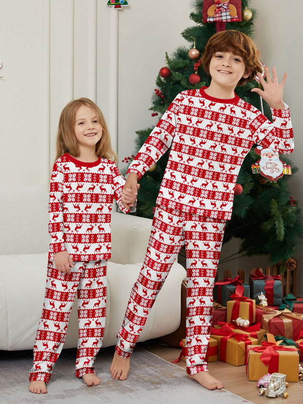 Matching Merry Christmas Trees Print Cozy and Festive Christmas Pajamas for the Whole Family