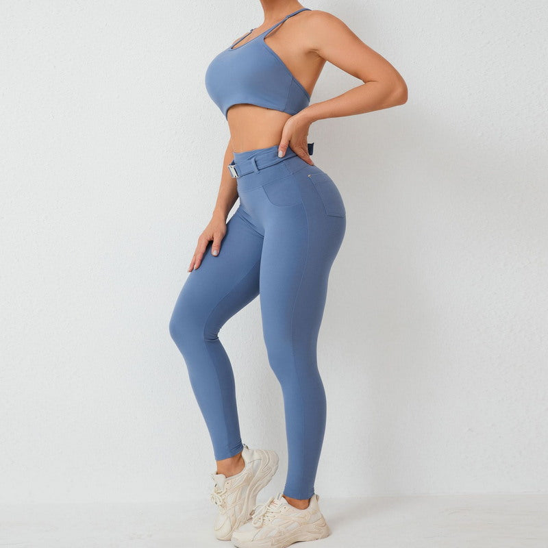 Modern Active Seamless 2-Piece Leggings  Activewear Set