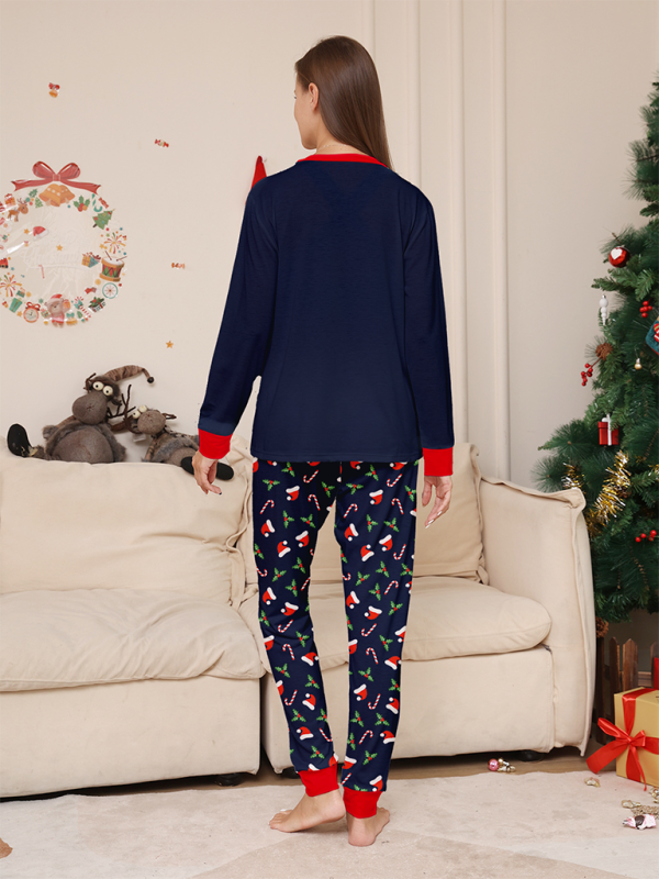 Matching Merry Christmas Santa Print Cozy and Festive Christmas Pajamas for the Whole Family