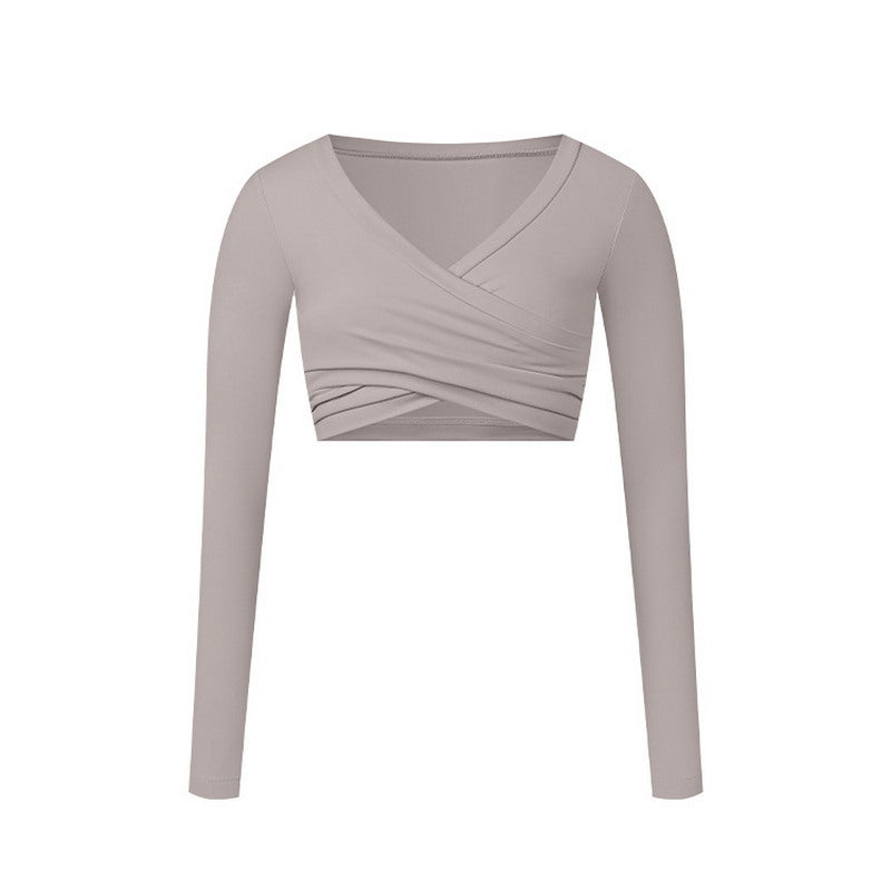 Long Sleeve Crop Sports Top