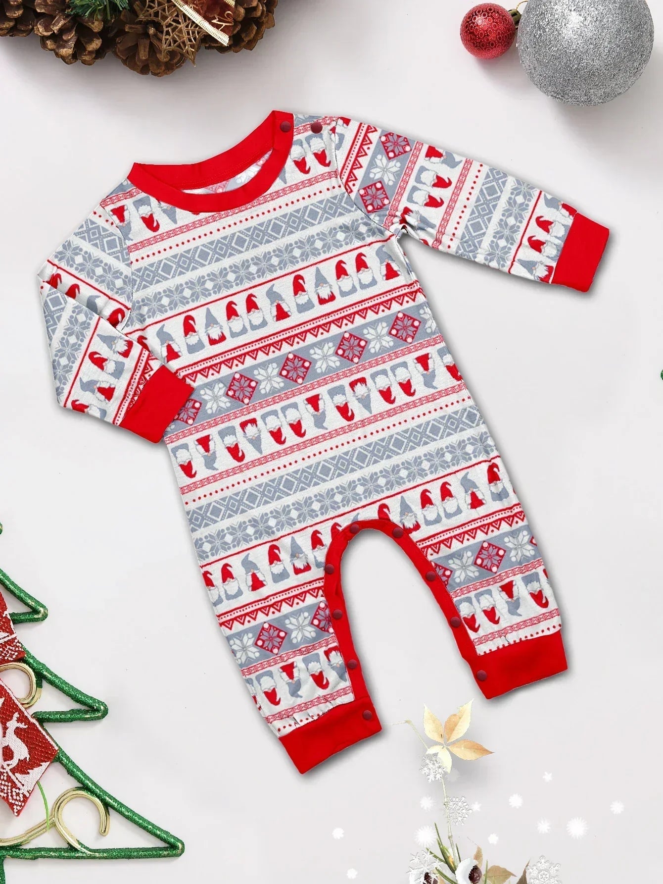 Matching Merry Christmas Santa Claus Cozy and Festive Christmas Pajamas for the Whole Family