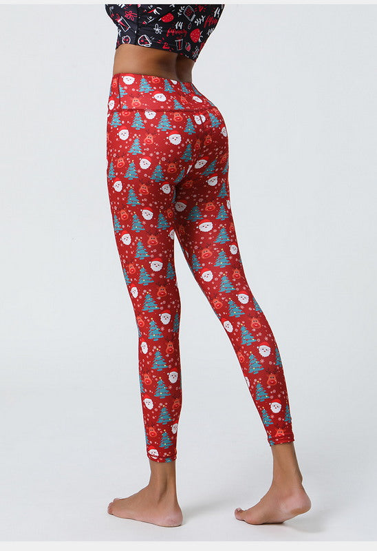 Modern Active Christmas Leggings