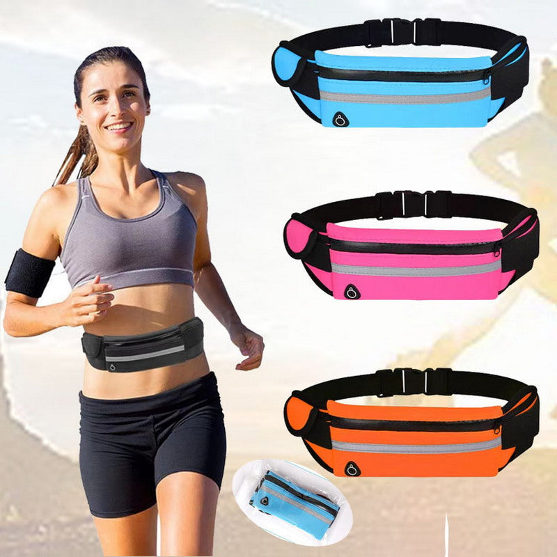 Modern Active Travel Multifunctional Reflective Sports Pocket Mini Fanny Pack