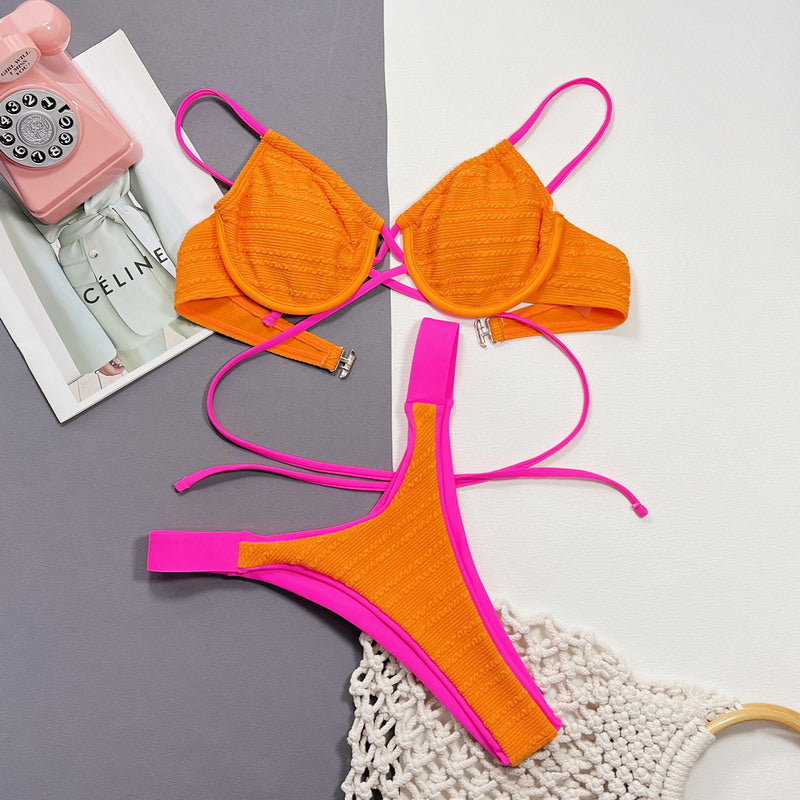 Two-Piece Bikini Swimwear Set