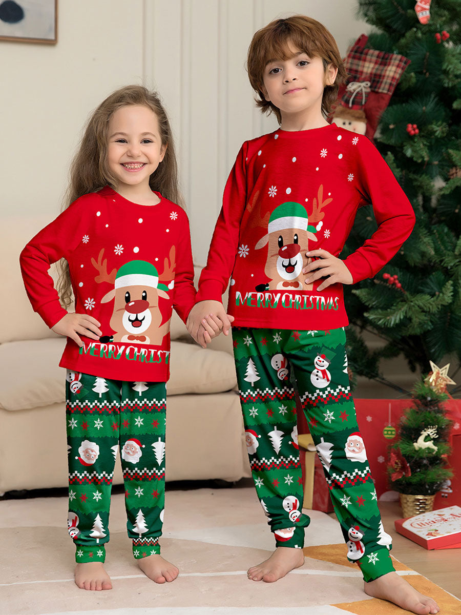 Matching Cozy and Festive Christmas Pajamas for the Whole Family