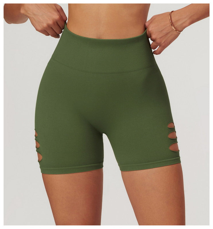 Modern Active High-Waist Yoga Shorts