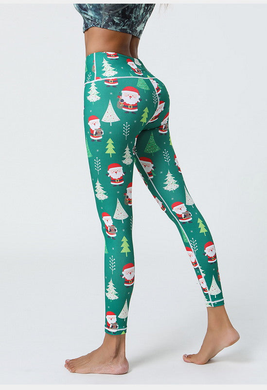 Modern Active Christmas Leggings