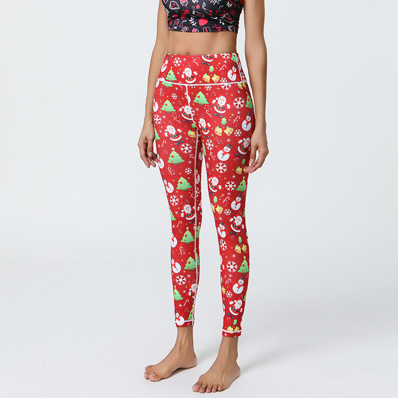 Modern Active Christmas Leggings