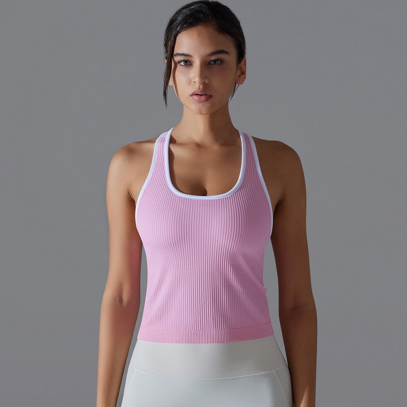 Modern Active Crop Tops with Built-in Bra