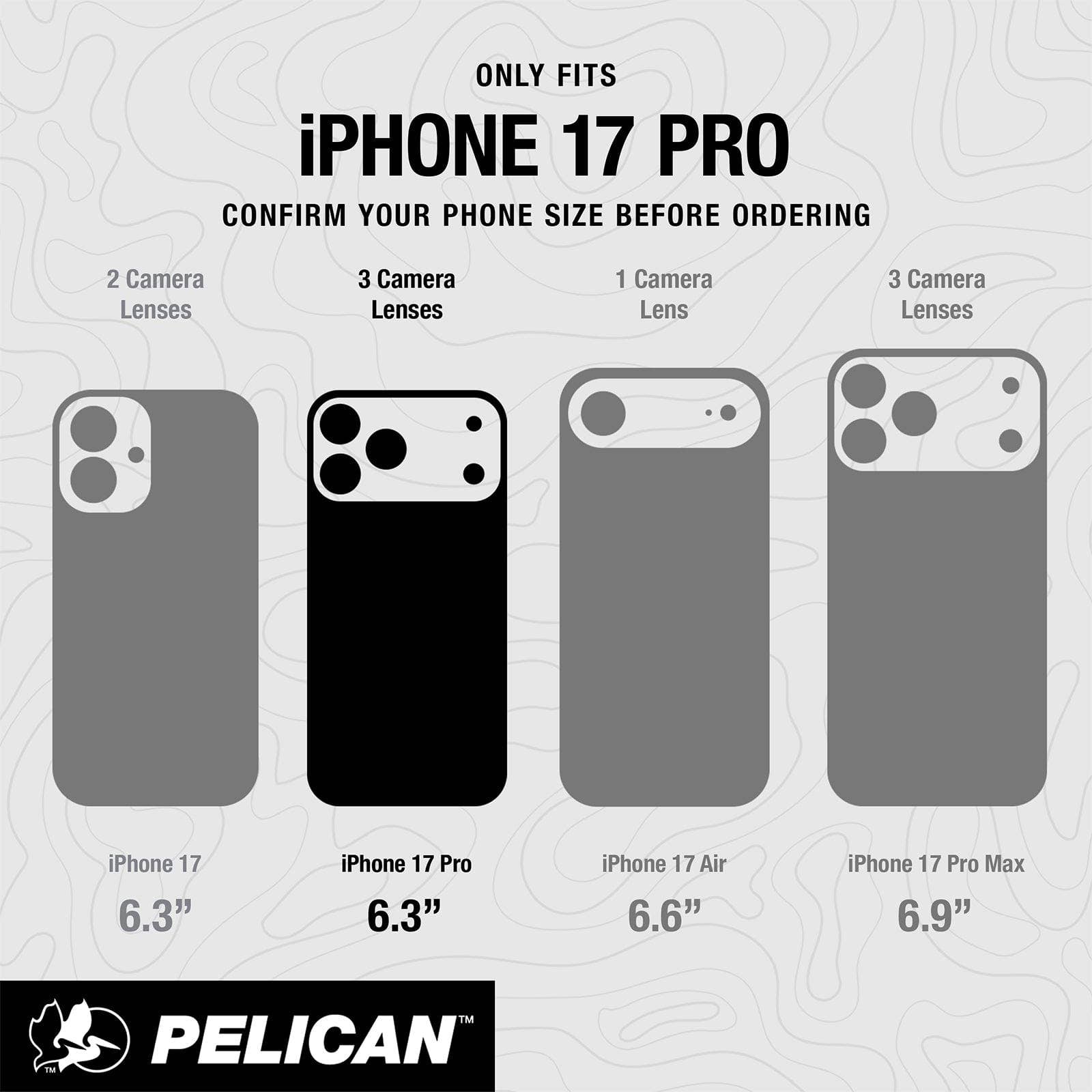 Pelican Protector Clear MagSafe w/ Stand - iPhone 17 Pro: Clear