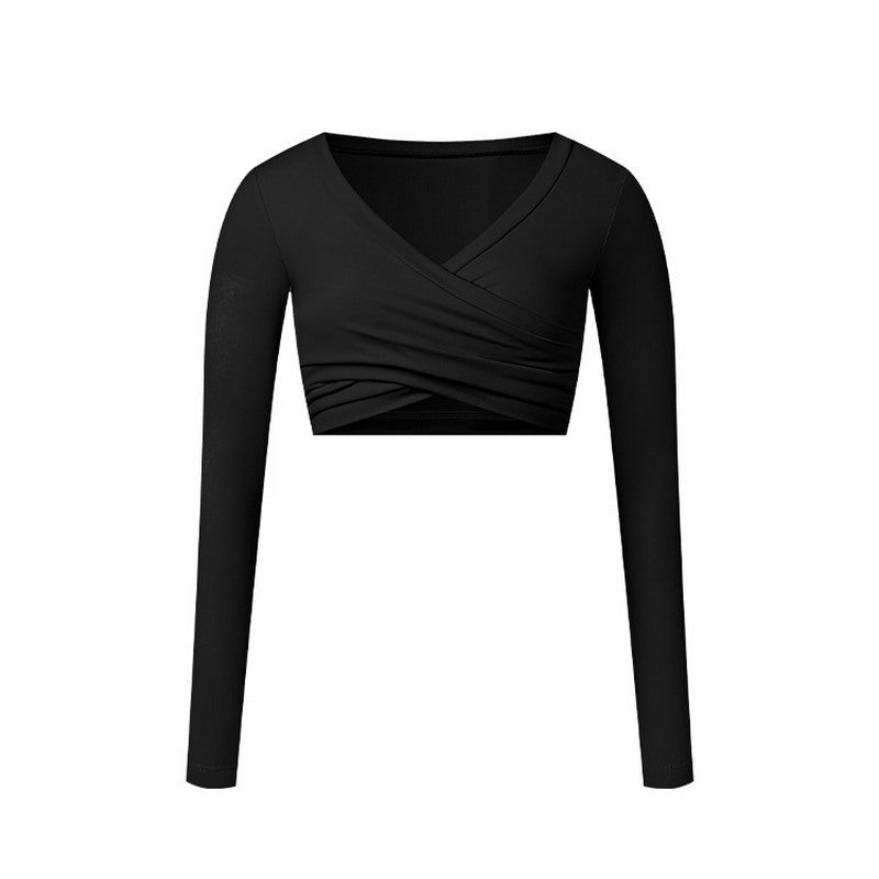 Long Sleeve Crop Sports Top