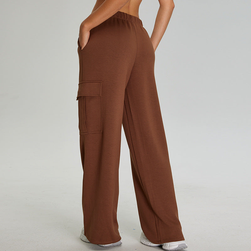 High-Waisted Cargo Pants