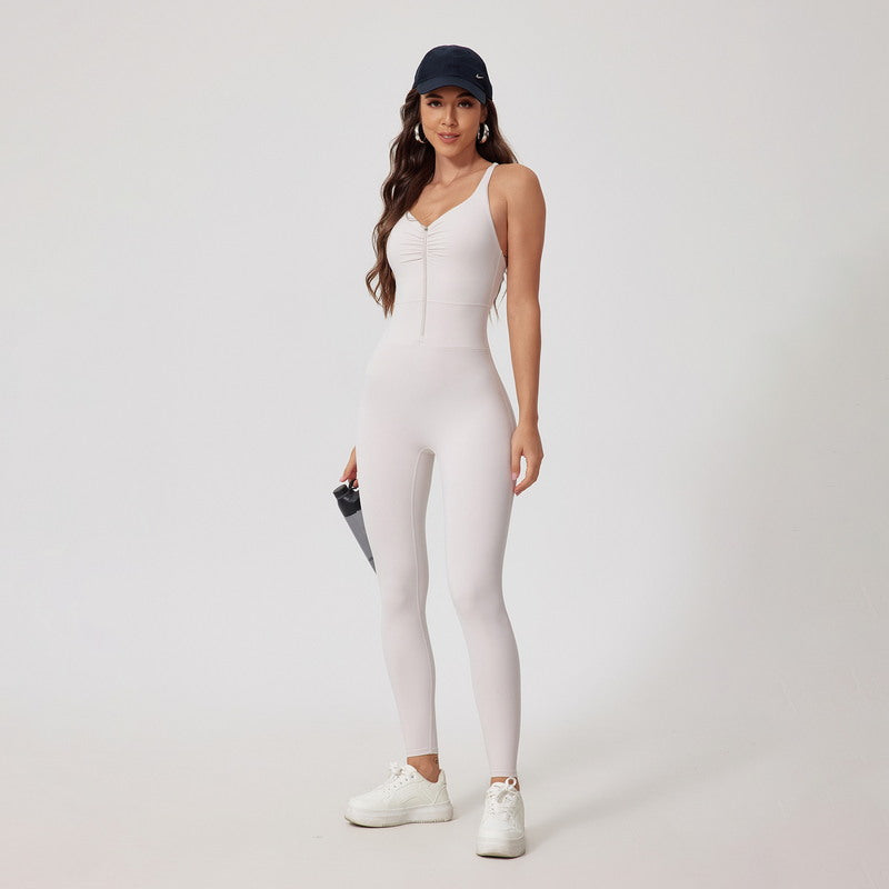 Zip Seamless Jumpsuit