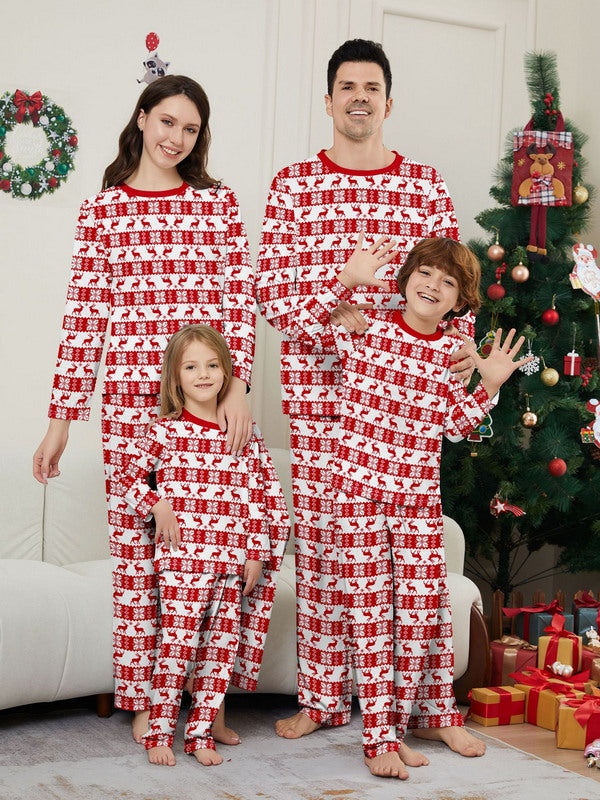 Matching Merry Christmas Trees Print Cozy and Festive Christmas Pajamas for the Whole Family