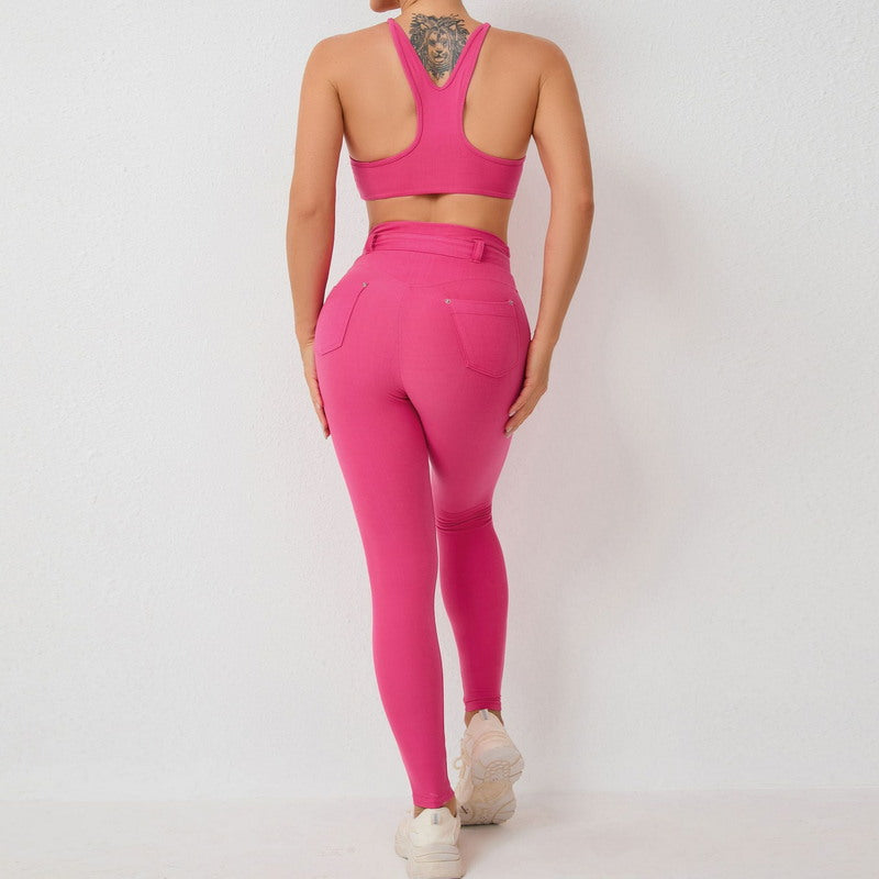 Modern Active Seamless 2-Piece Leggings  Activewear Set