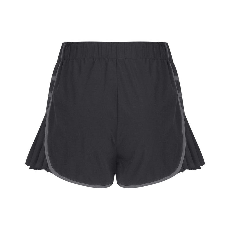 Modern Active High Waist Pleated Sports Shorts