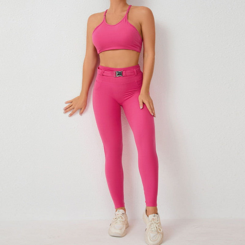 Modern Active Seamless 2-Piece Leggings  Activewear Set