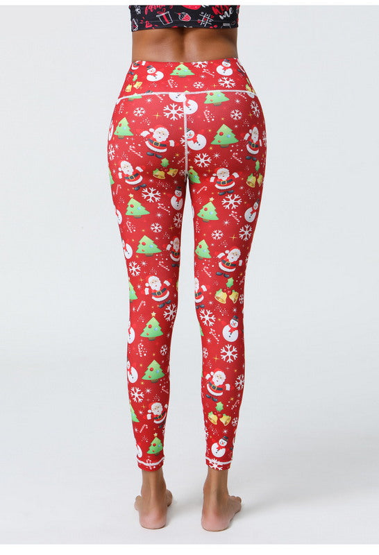 Modern Active Christmas Leggings