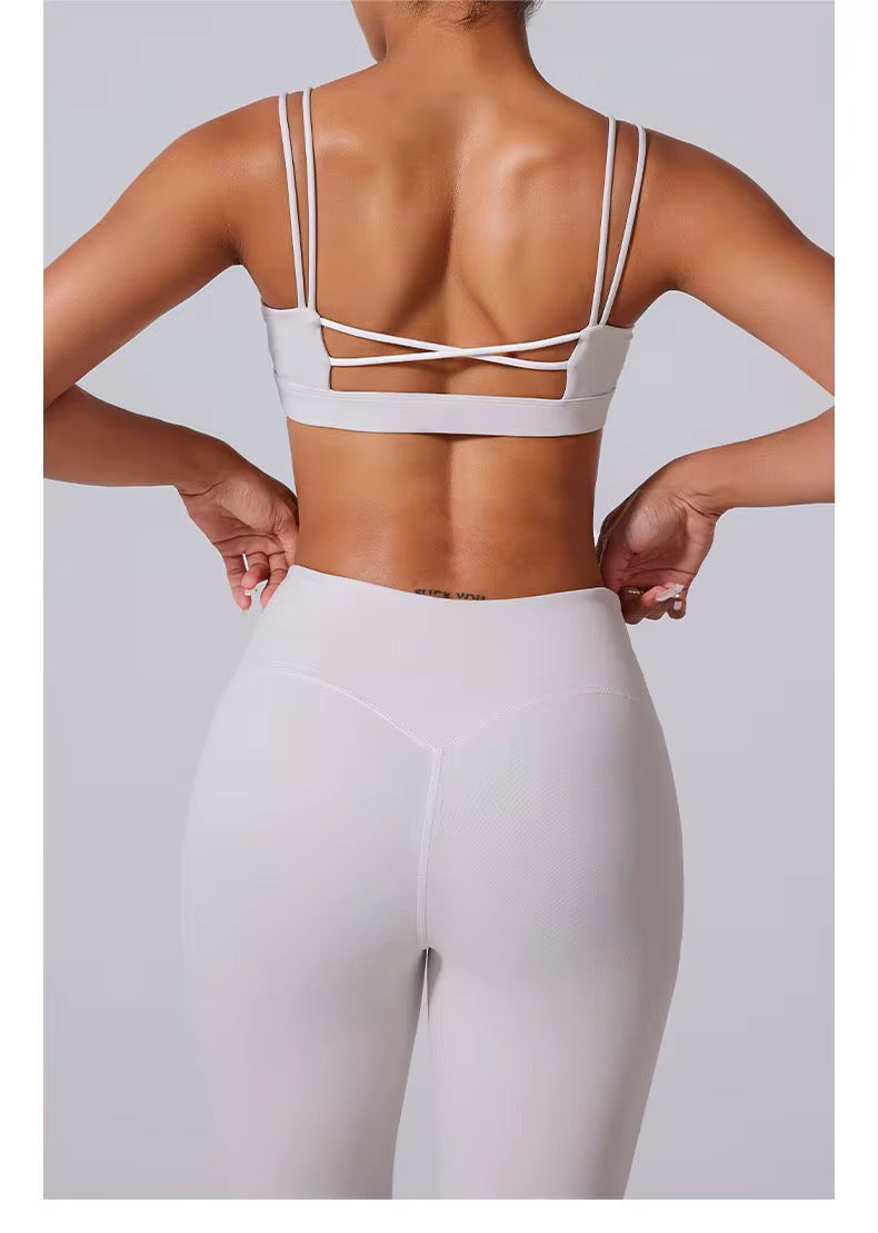 Strappy Yoga Bra