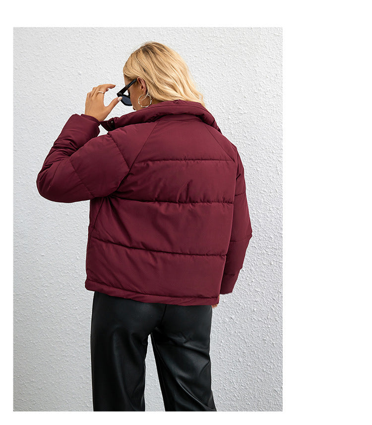 Winter Warm Down Jacket - Thickened Casual Zipper Parka Coat