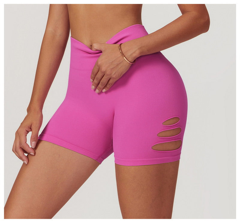 Modern Active High-Waist Yoga Shorts