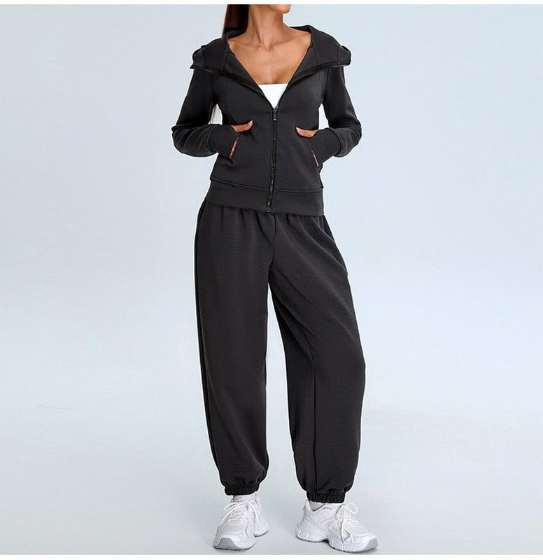 Full-Zip Hoodie and Jogger Set