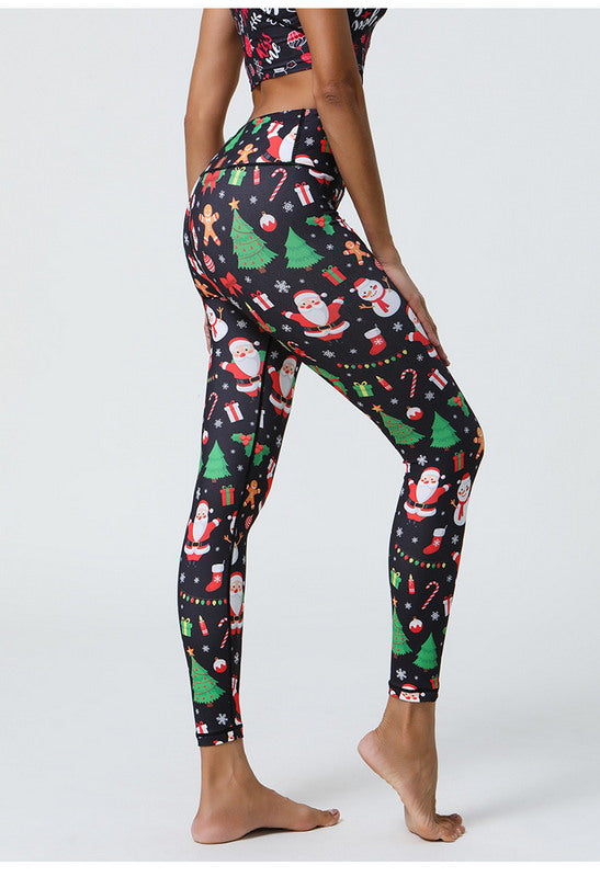 Modern Active Christmas Leggings