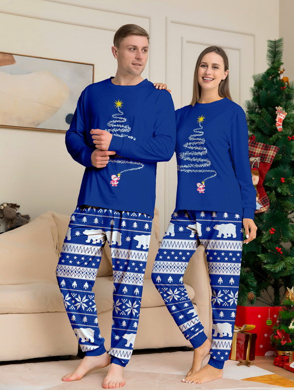 Matching Merry Christmas Tree Print Cozy and Festive Christmas Pajamas for the Whole Family