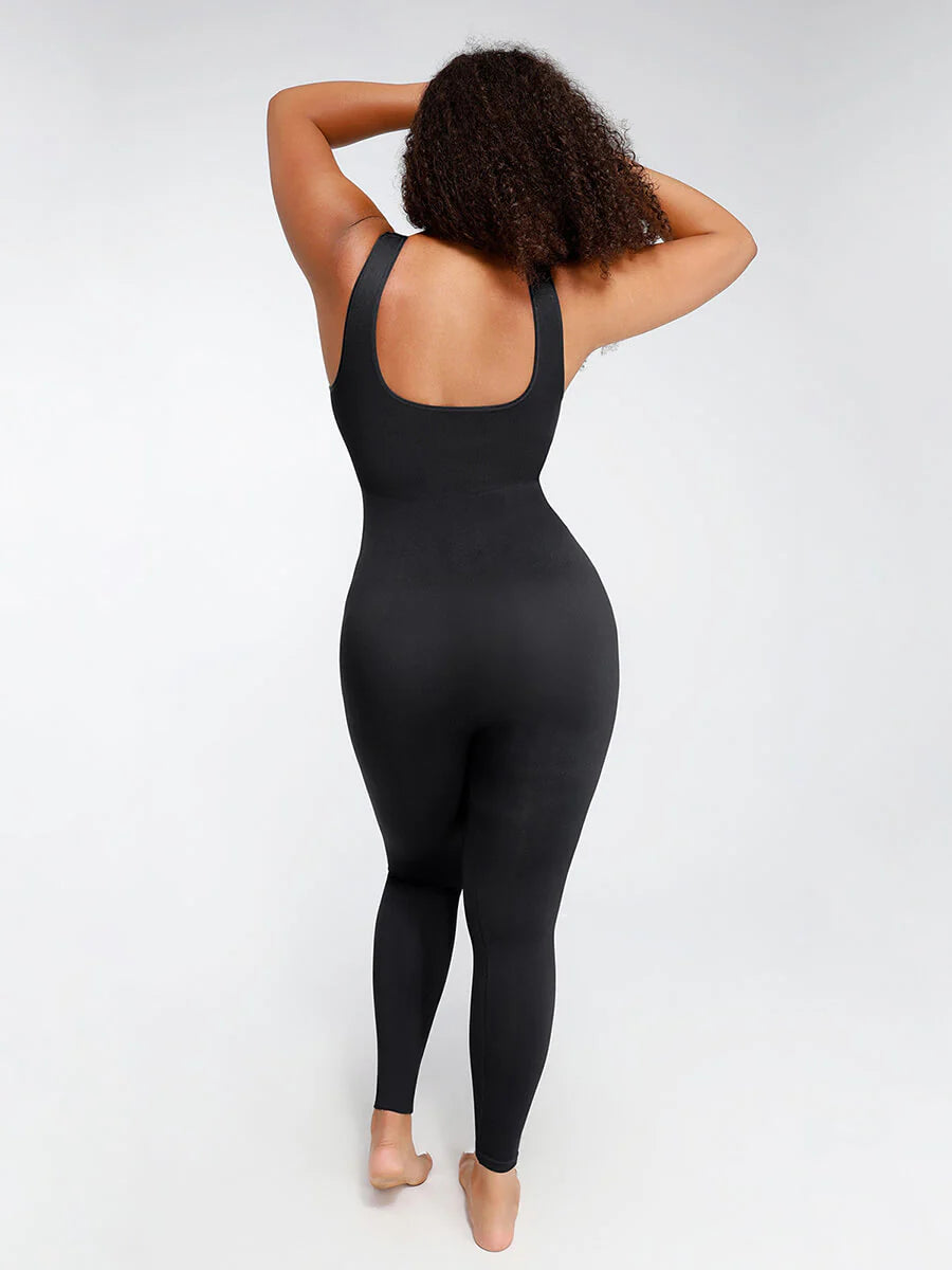 Modern Active Seamless Eco-friendly🌿 Back Lifting Abdominal Support Maternity Catsuit Jumpsuit